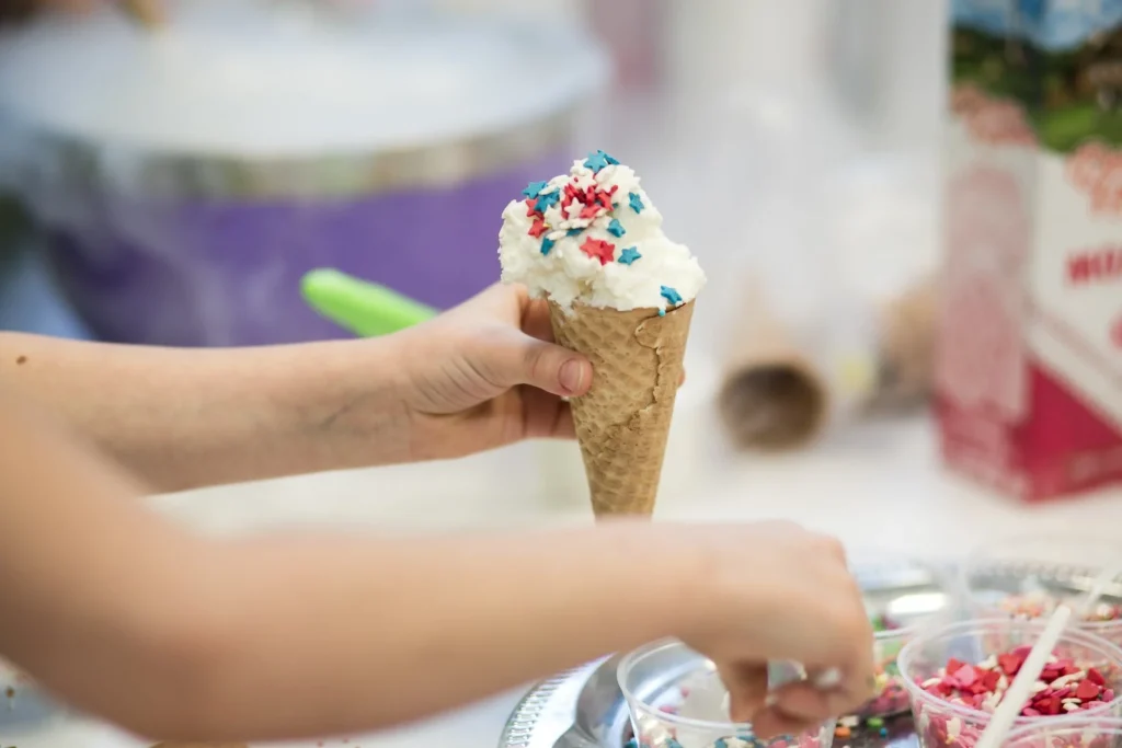 Крио-шоу с мороженным фото 3